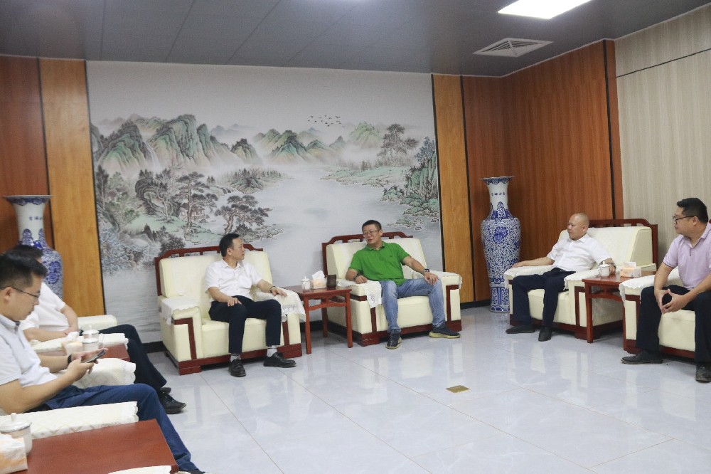 自治區(qū)工商聯(lián)“促進(jìn)年輕一代民營(yíng)企業(yè)家健康成長(zhǎng)”調(diào)研組到公司調(diào)研
